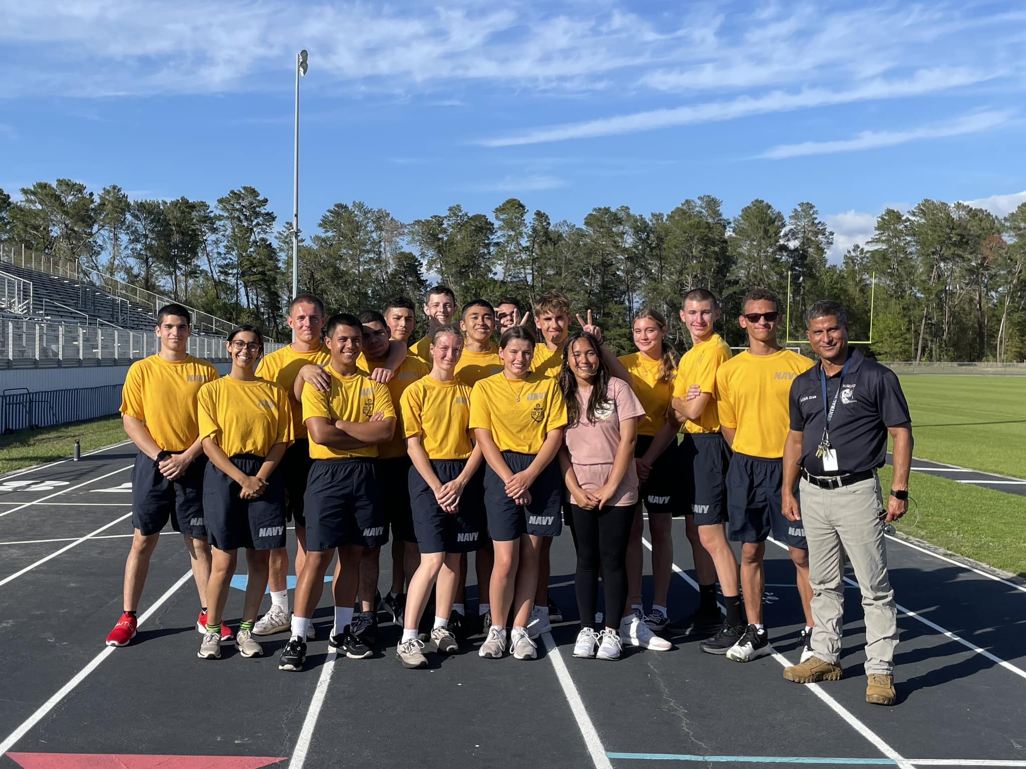 Central NJROTC Athletic Team