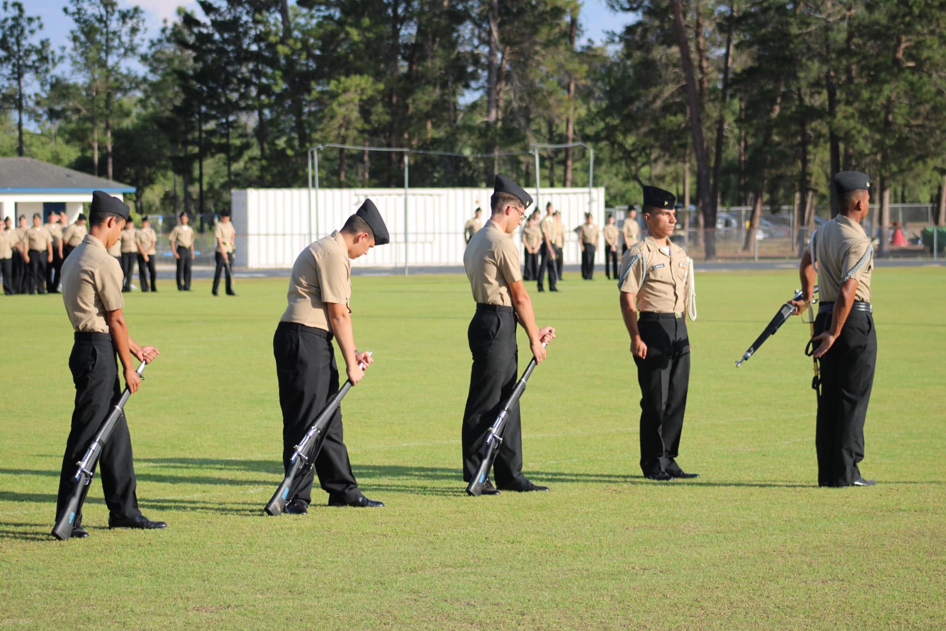 Central NJROTC Armed Exhibition